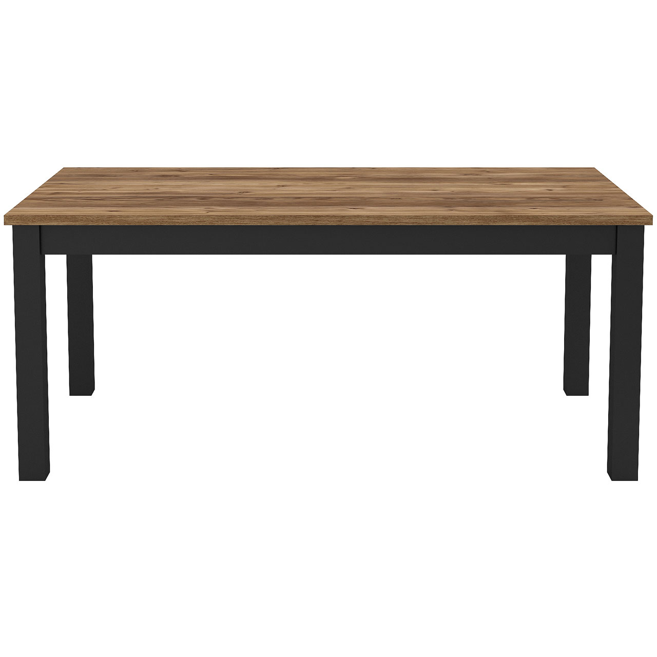 Stôl OLIN OI94 appenzeller fichte / čierny