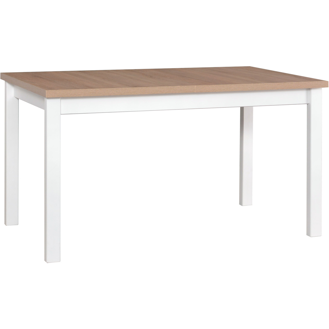 Stôl ALBA 1 80x120/150 grandson laminát / biely