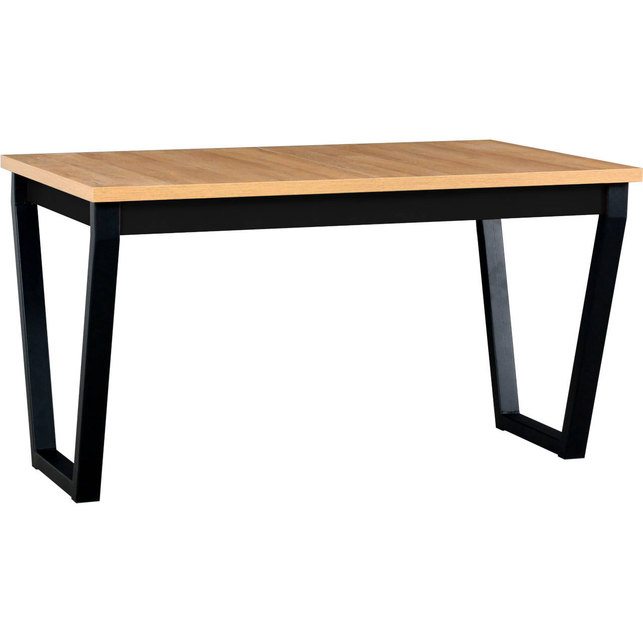 Stôl IKON 2 80x140/180 artisan laminát / čierny