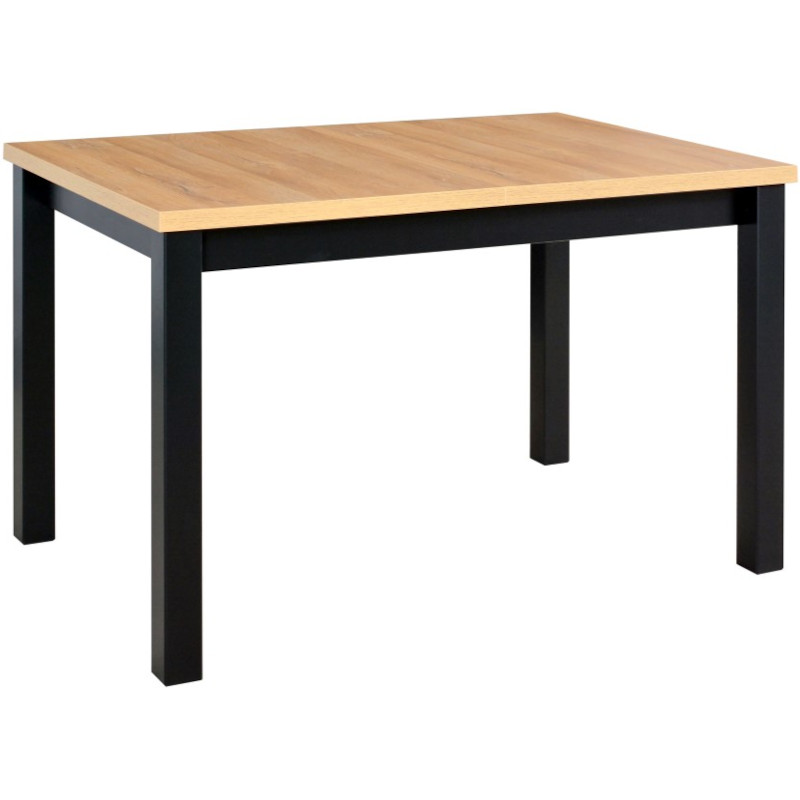 Stôl MAX 5 80x120/150 grandson laminát / čierny