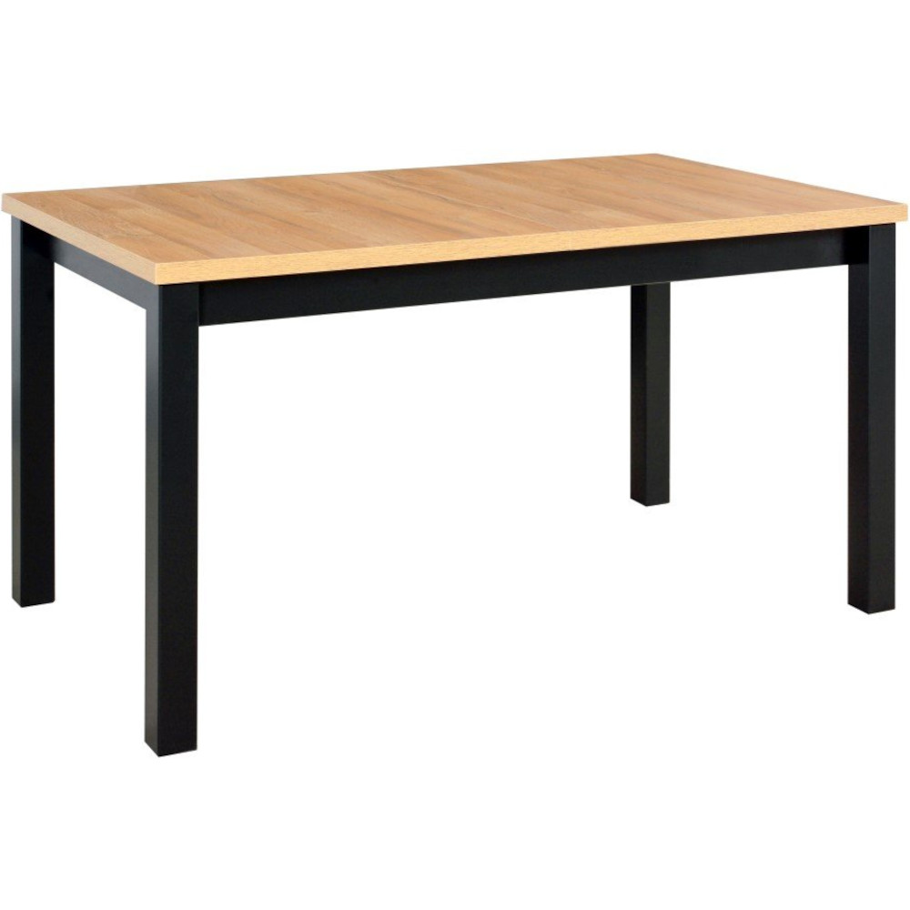 Stôl MODENA 1 80x140/180 grandson laminát / čierny