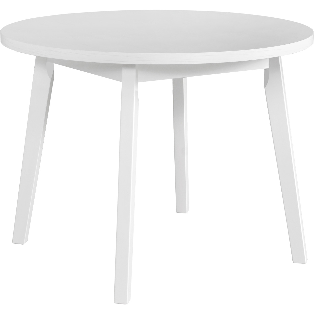 Stôl OSLO 3 100x100 biely laminát