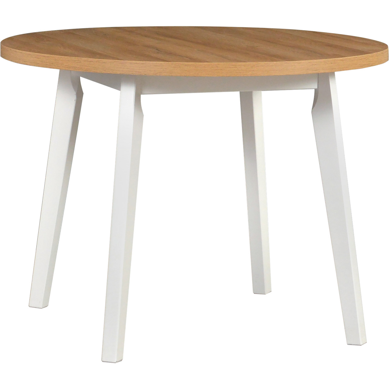 Stôl OSLO 3 100x100 grandson laminát / biely