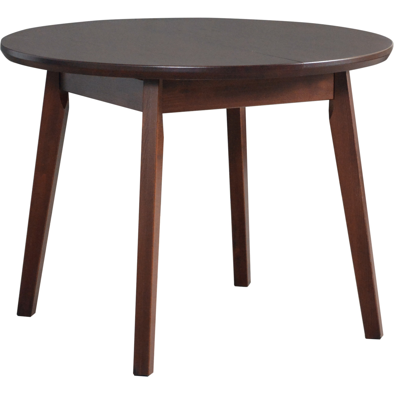 Stôl OSLO 4 100x100/130 orech, dubová dyha