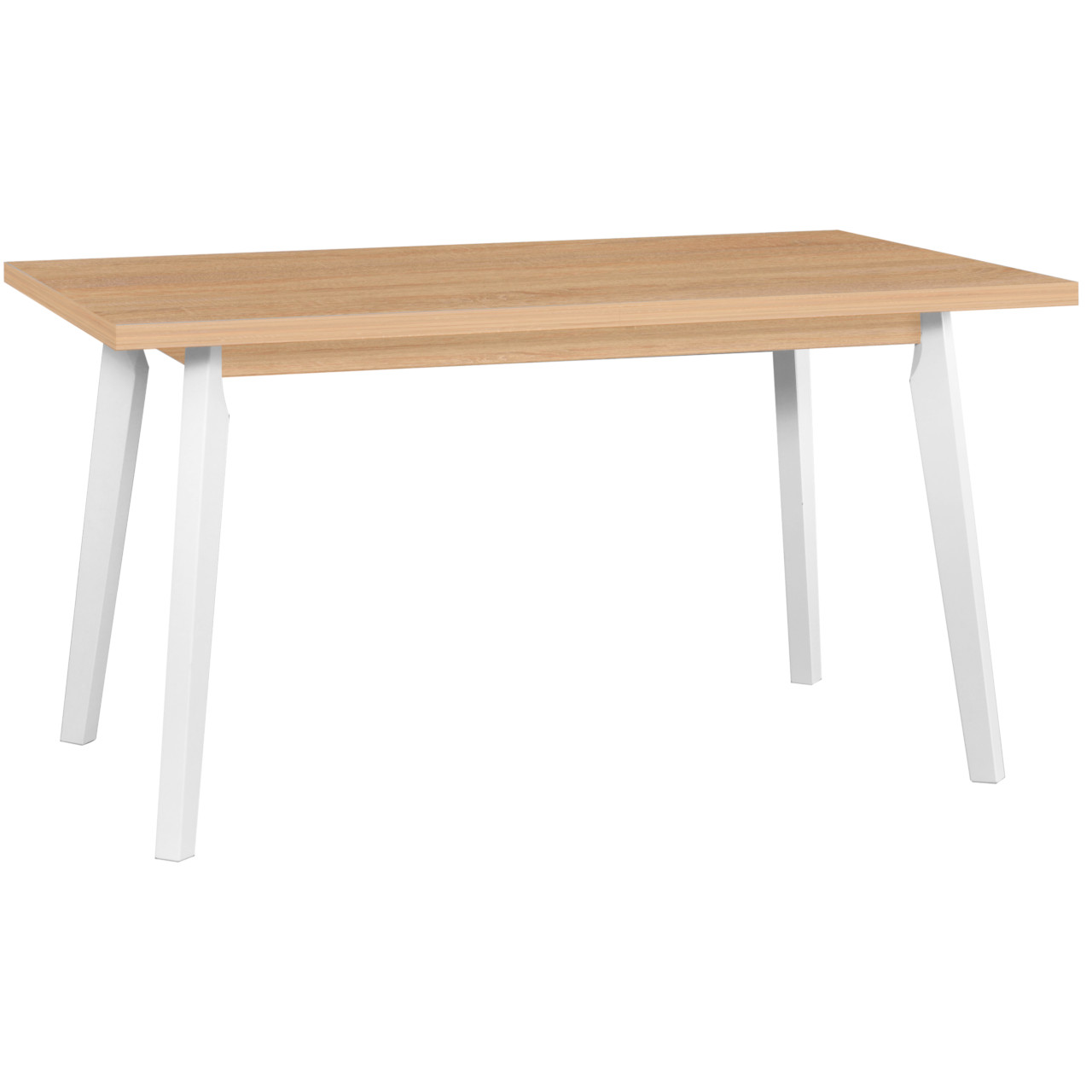Stôl OSLO 5 80x140/180 grandson laminát / biely