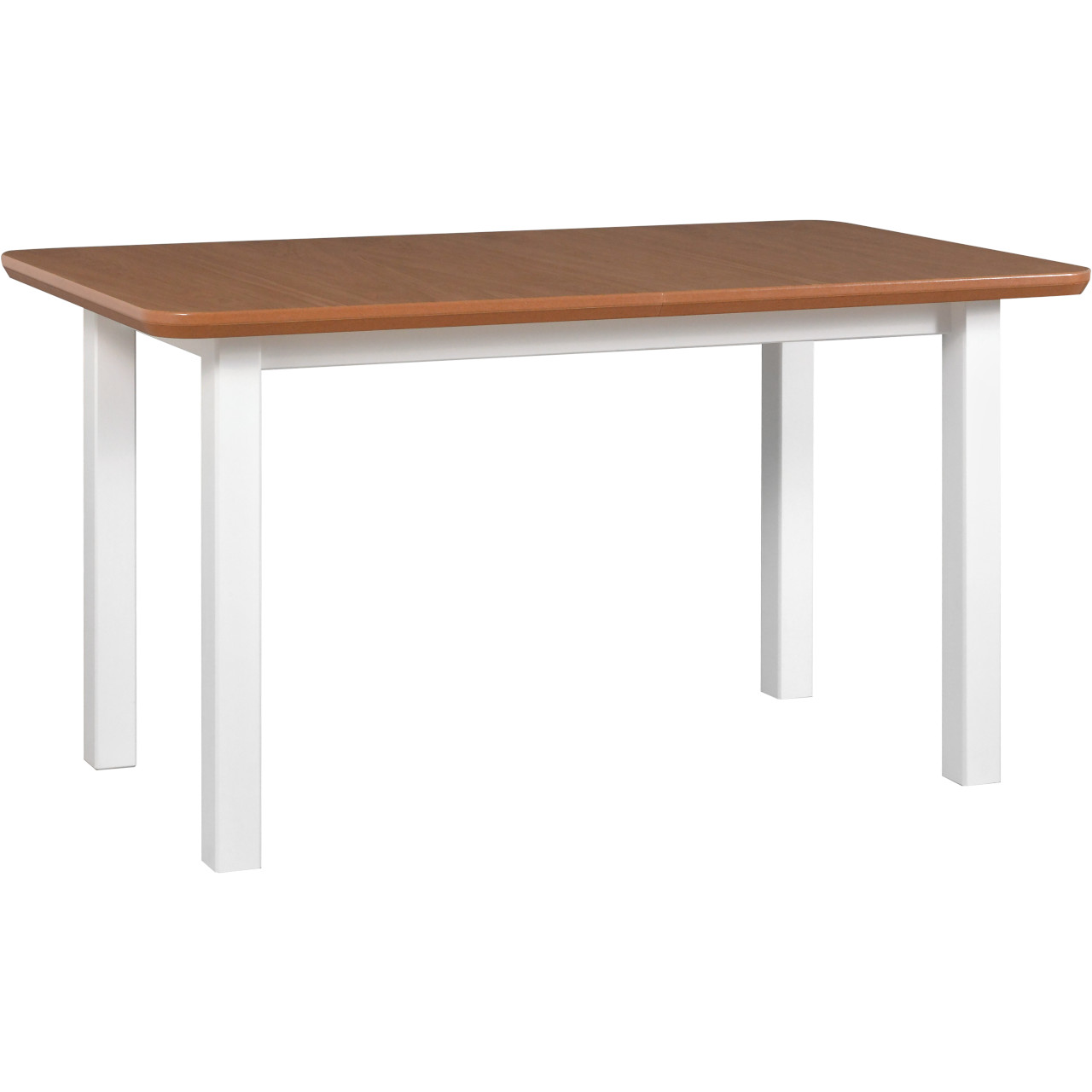 Stôl WENUS 2 S 80x140/180 dubová dyha / biely