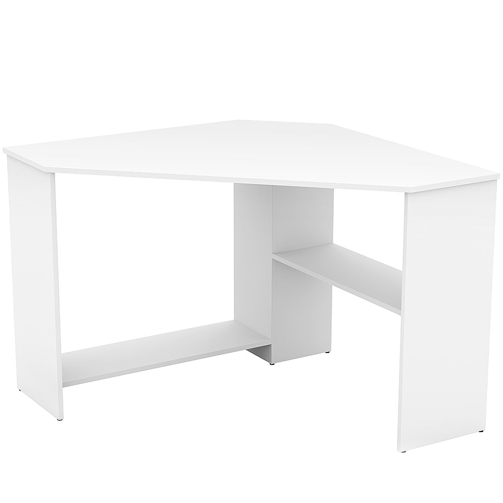 Rohový písací stôl RINO 03 biely