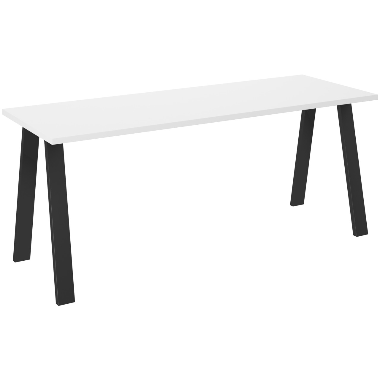 Stôl KLEO 185x67 biely