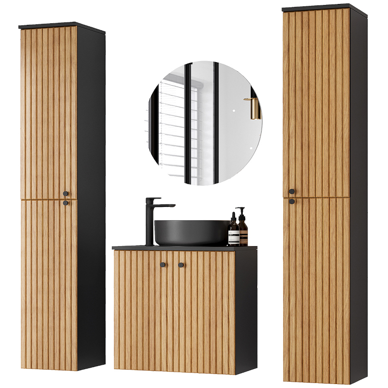 kúpeľňa Asto Long z čierneho duba