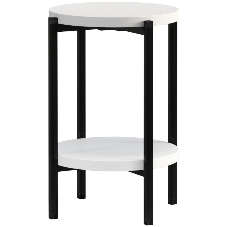 Konferenčný stolík Epsion D, matná biela