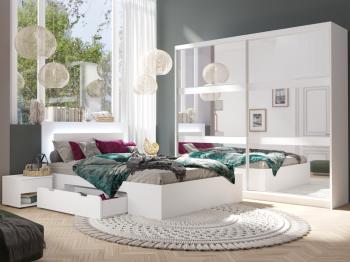 Nábytok do spálne NINO 1 biela