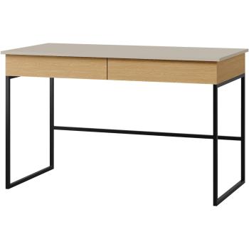 Písací stôl 2S LORI 10 kašmírr / dub jarný