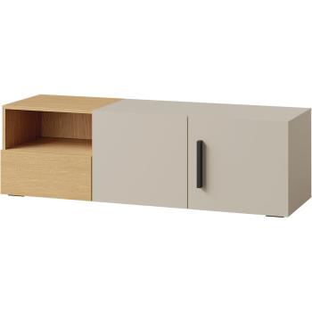 Komoda RTV 2D1S LORI 09 kašmír / dub jarný